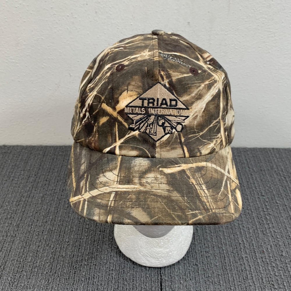 Triad Metals International Baseball Hat Mens Adjustable Advantage Max 4 HD Camo
